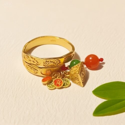 H35:Snake Year Good Fortune Ring
