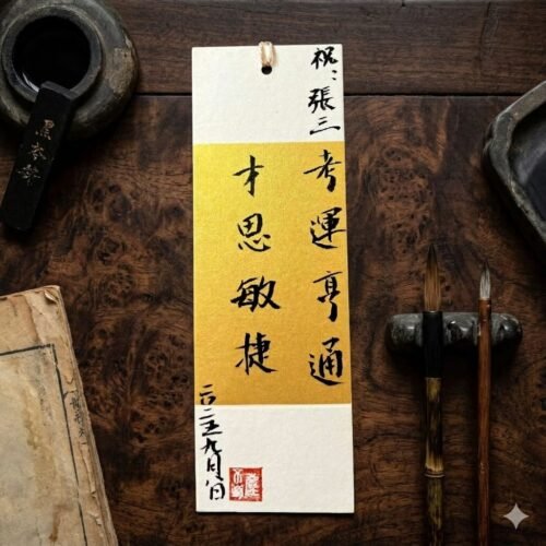 H15A Master Calligraphy Blessing (Single Sheet)